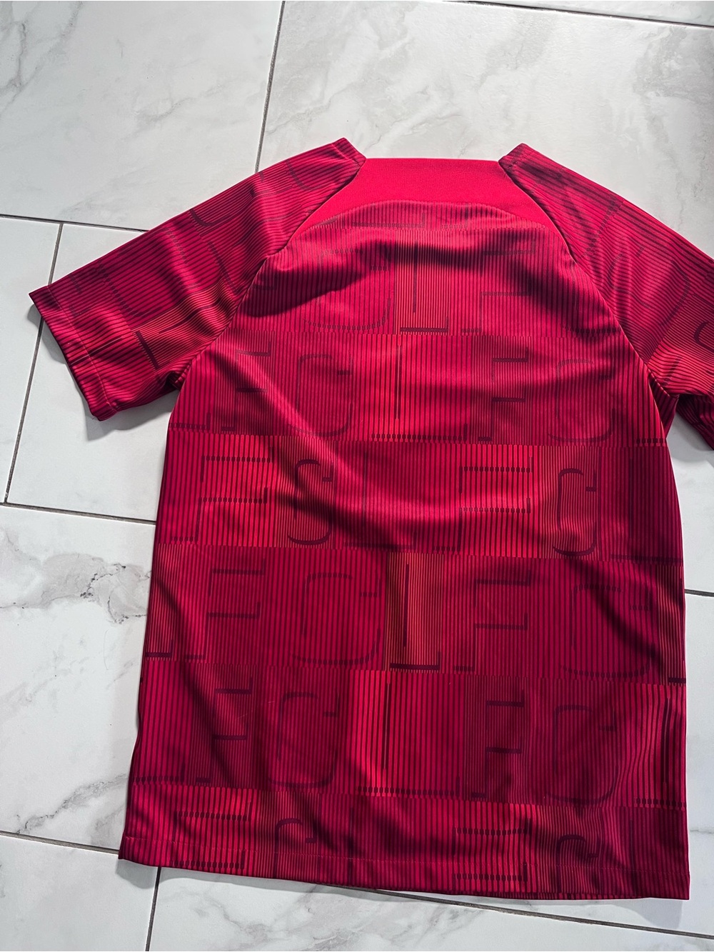 Nike Liverpool Football Club Dri-Fit Academy Pro Pre-Match Shirt Red 2023-2024 L - Picture 3 of 5